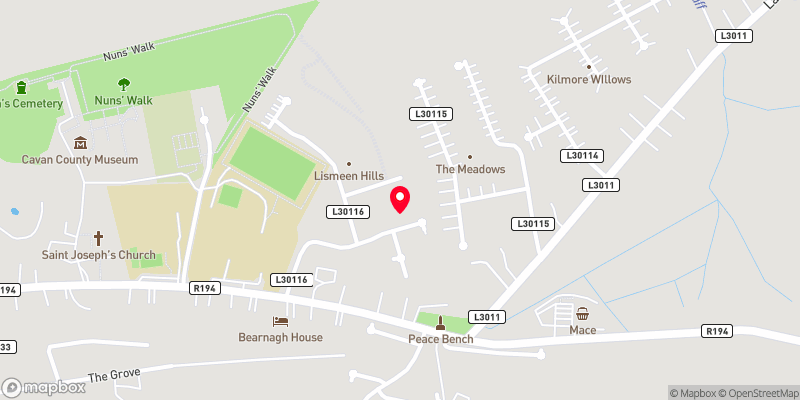 Map of property