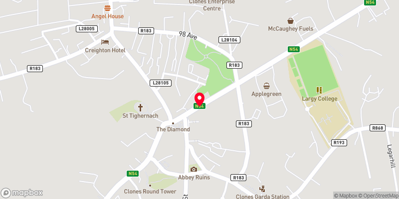 Map of property