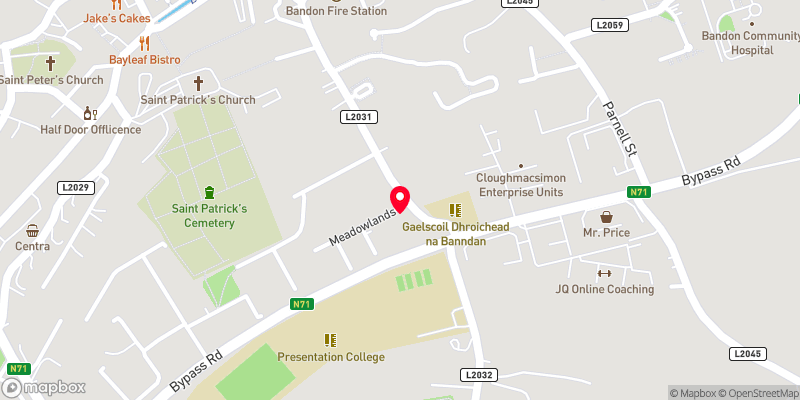 Map of property