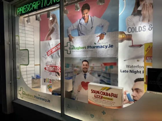 Photo of Gallaghers Pharmacy, 29 Barrondstrand Street, John Roberts Square, Waterford City, X91 W68E