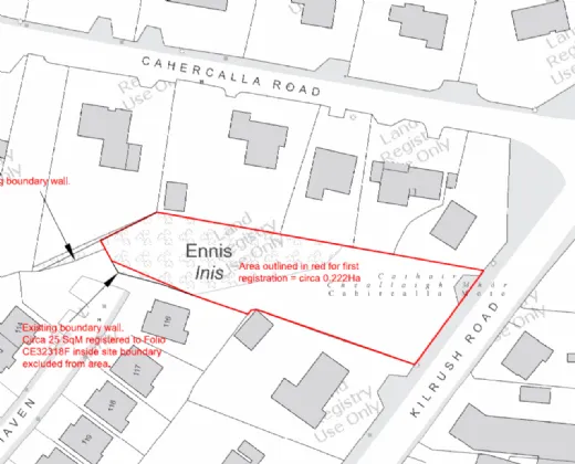 Photo of 0.26 Ha Site At Cahercallamore, Kilrush Road, Ennis, Co Clare
