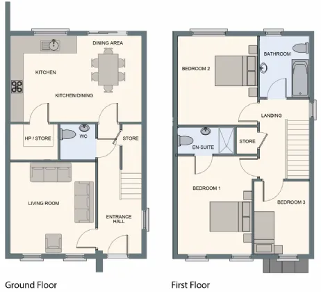 Photo of 3 Bed, Ri Na Mona, Cooleragh, Coill Dubh, Co. Kildare