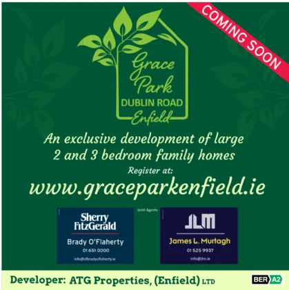 Photo of Large 2 Bed + Study Mid Terrace, Grace Park, Dublin Road, Enfield, Co. Meath