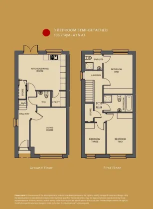Photo of 3-Bed Semi Type A (106.7 Sq M), Shanrath, Athy, Co Kildare