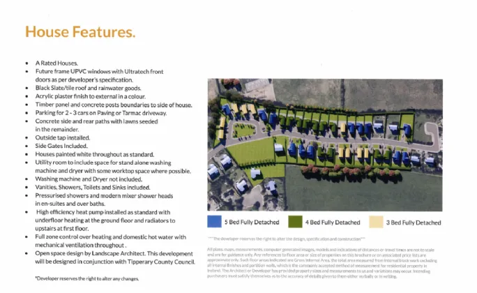 Photo of New Homes, LImetree Grove, Dualla Road, Cashel