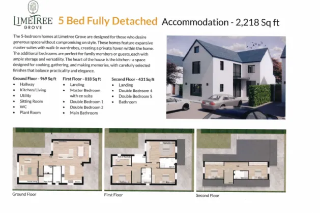 Photo of New Homes, LImetree Grove, Dualla Road, Cashel