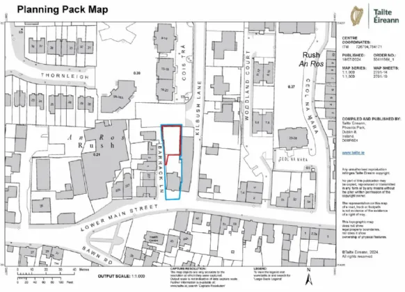Photo of Site On Barrack Lane C. 0.023Ha, Lower Main Street, Rush, Co. Dublin