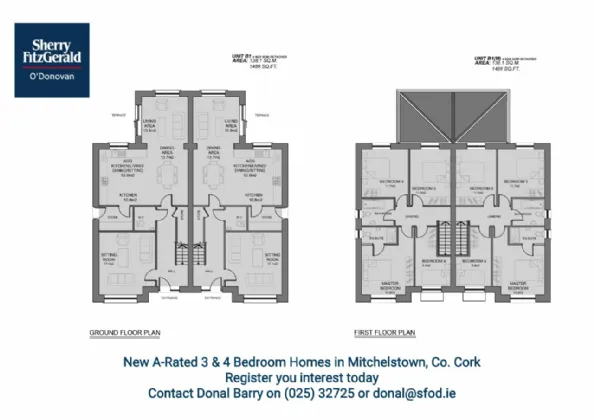 Photo of 4 Bedroom Semi-D - Type B1/B1M, Sliabh Álainn, Mitchelstown, Co. Cork