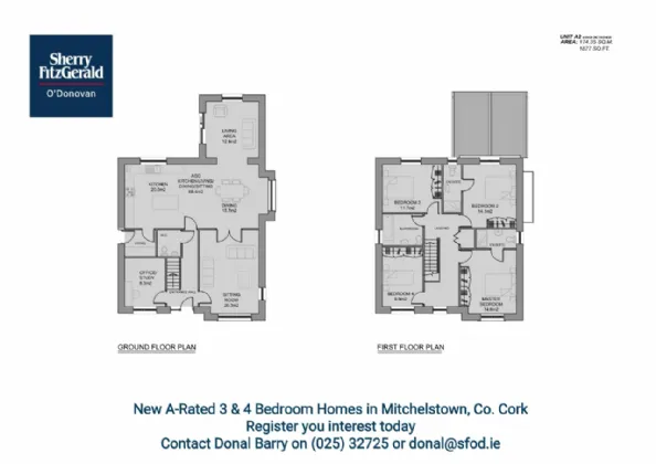 Photo of 4 Bedroom Detached - Type A1/A2/A2M, Sliabh Álainn, Mitchelstown, Co. Cork