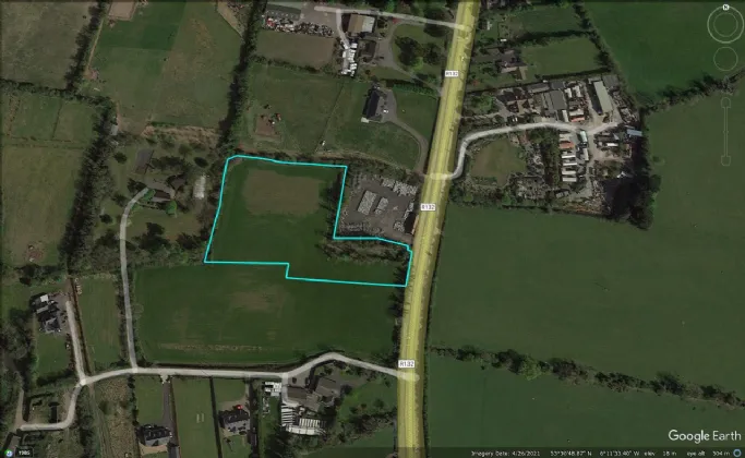 Photo of Derelict Cottage Corduff, C.2.8 Acres / 1.13 Ha,, Corduff, Lusk,, Co. Dublin.