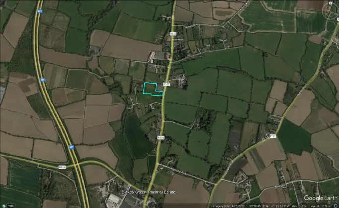 Photo of Derelict Cottage Corduff, C.2.8 Acres / 1.13 Ha,, Corduff, Lusk,, Co. Dublin.