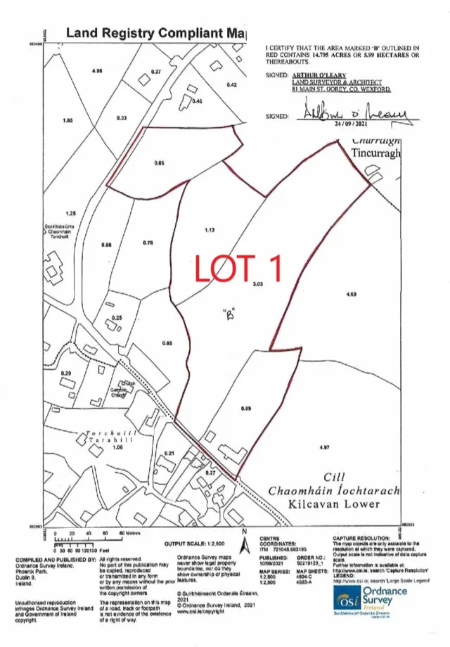 Photo of Kilcavan (C. 14.79 Acres), Tara Hill, Gorey, Co. Wexford