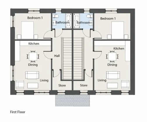 Photo of M Type - 1 Bed Maisonette, Oak Church, Kildare, Co. Kildare