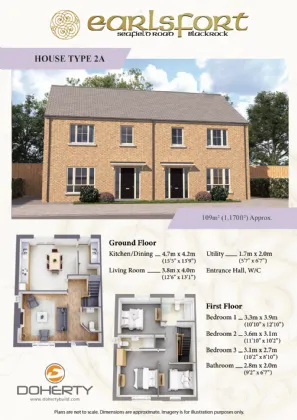 Photo of 3 Bed Semi - House Type 2A, Earlsfort, Seafield Road, Blackrock, Co. Louth