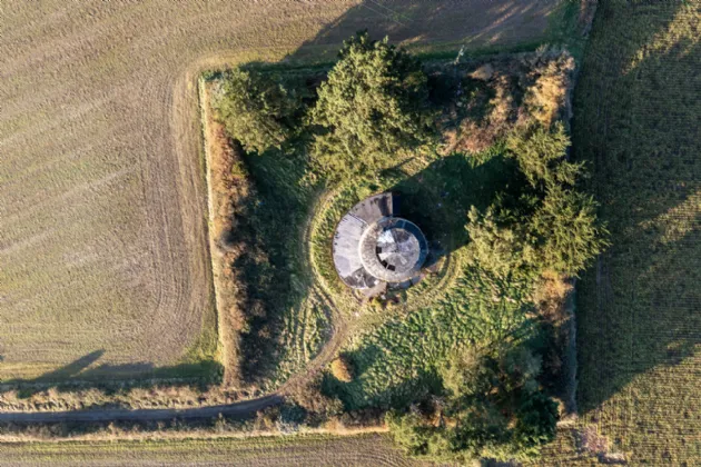 Photo of The Round Tower, Duncannon, Co. Wexford, Y34N765