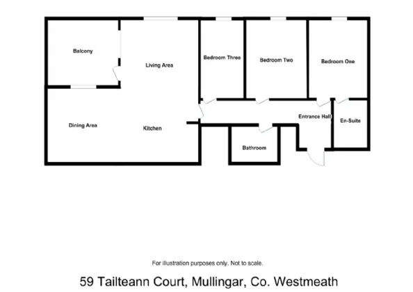 Photo of 59 Tailteann Court, Mullingar, Co. Westmeath, N91 X063