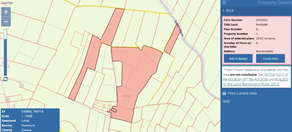 Photo of 112 Acres At Lehid & Kilcreevanty, Tuam, Co. Galway