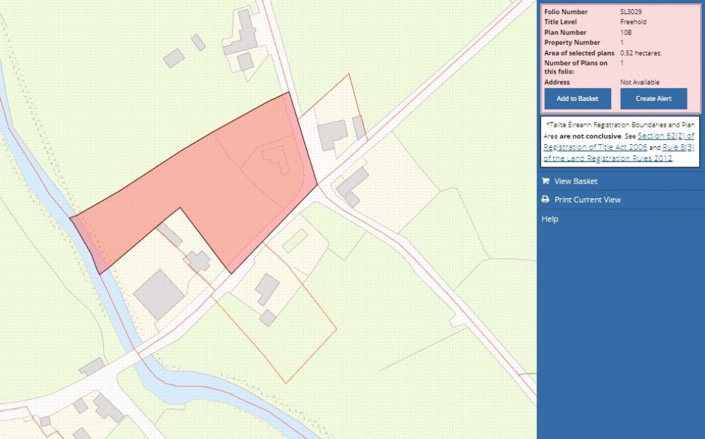 Land for Sale in North Sligo Ballintrillick, Co. Sligo Sherry