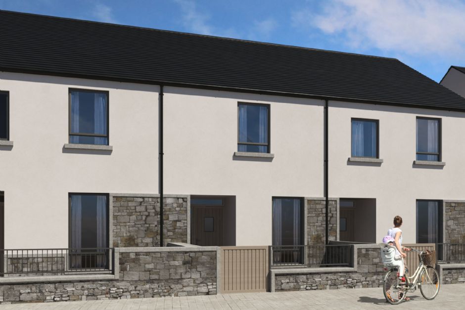House for Sale in Oranmore Type J1 2 Bed Mid Terrace, Cnoc an