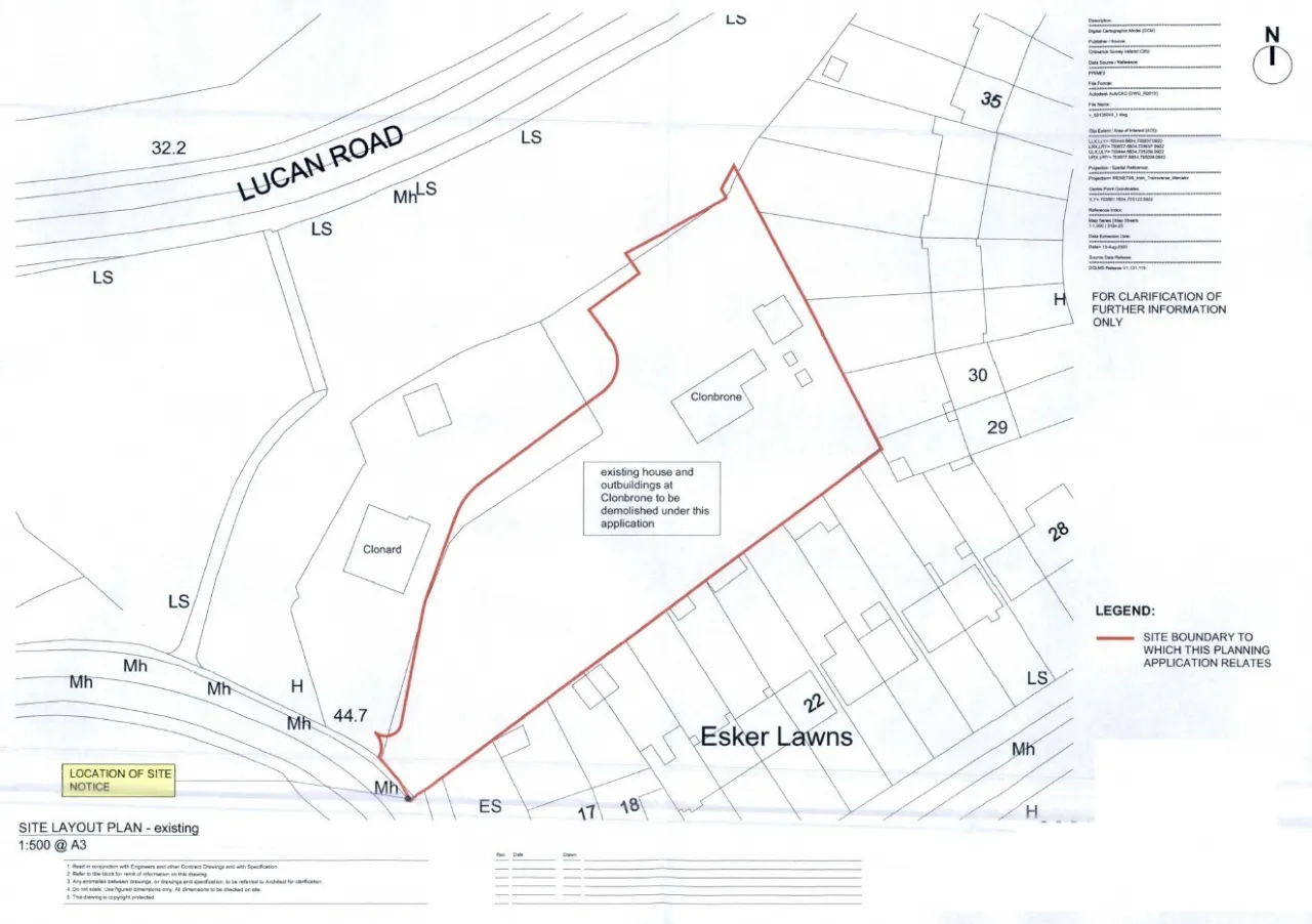 Photo of Site, Clonbrone, Esker Hill, Lucan, Co. Dublin, K78 Y5C2