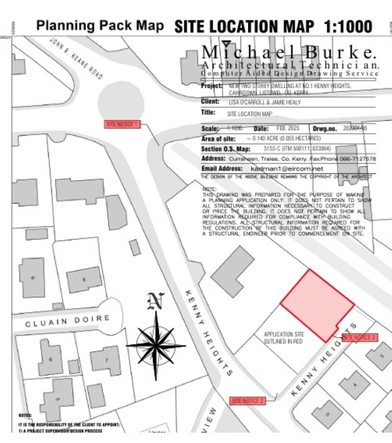 Photo of Site 1, Kenny Heights, Cahirdown, Listowel, Co Kerry