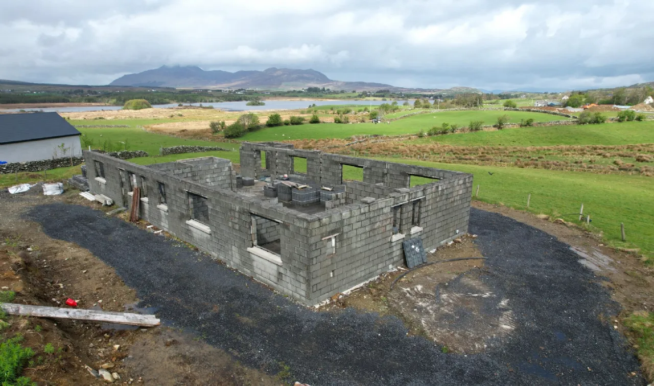 Photo of Partially Constructed House, Carrowmore, Liscarney, Westport, Co Mayo