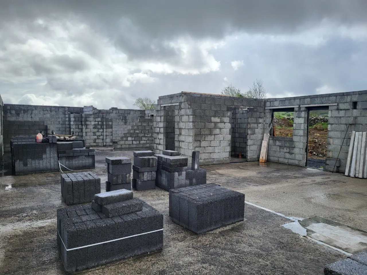 Photo of Partially Constructed House, Carrowmore, Liscarney, Westport, Co Mayo