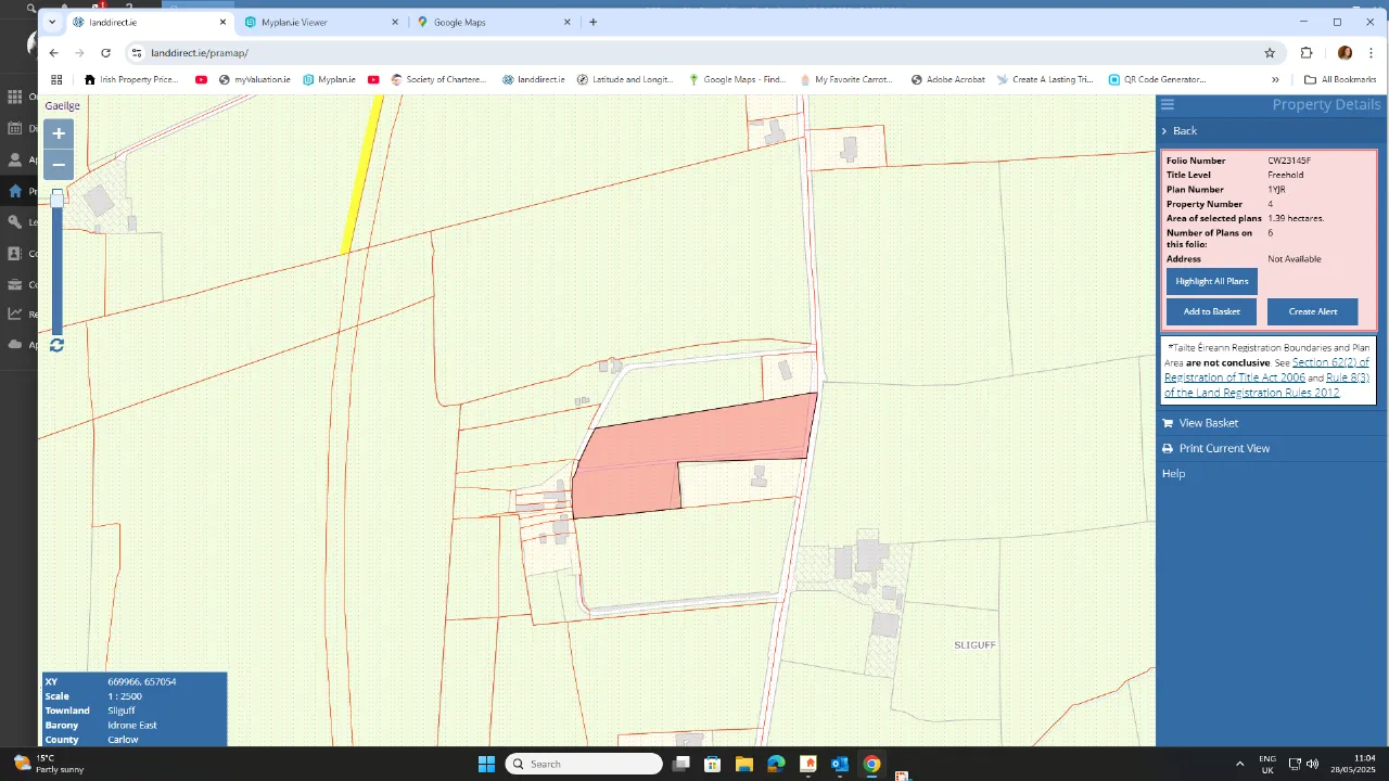 Photo of 0.75 Acre Site Slyguff, Slyguff,, Bagenalstown,, Co. Carlow