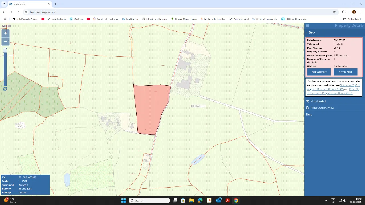 Photo of .75 Acre Site, Kilcarrig,, Bagenalstown,, Co. Carlow