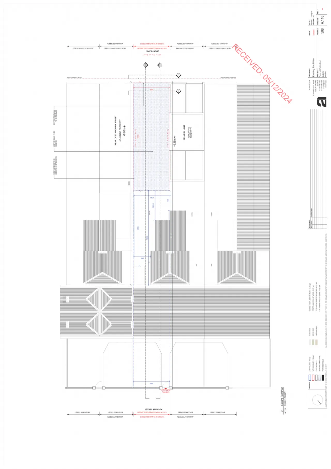 Photo of Site With Full Planning Permission, Lucky Lane, Stoneybatter, Dublin 7
