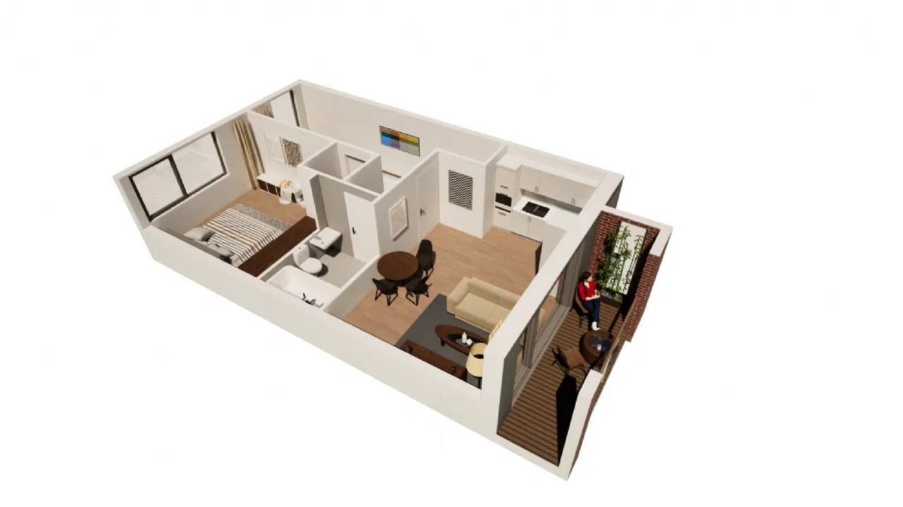 Photo of 1 Bedroom Apartment The Tannery, Cairns Hill, Sligo