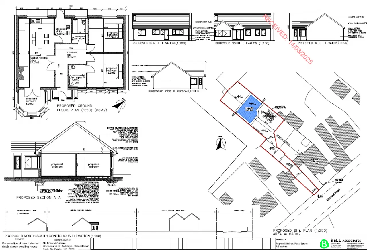 Photo of Site To Rear, C. 0.064Ha, St. Anthony's, Channel Road, Rush, Co. Dublin, K56KW68