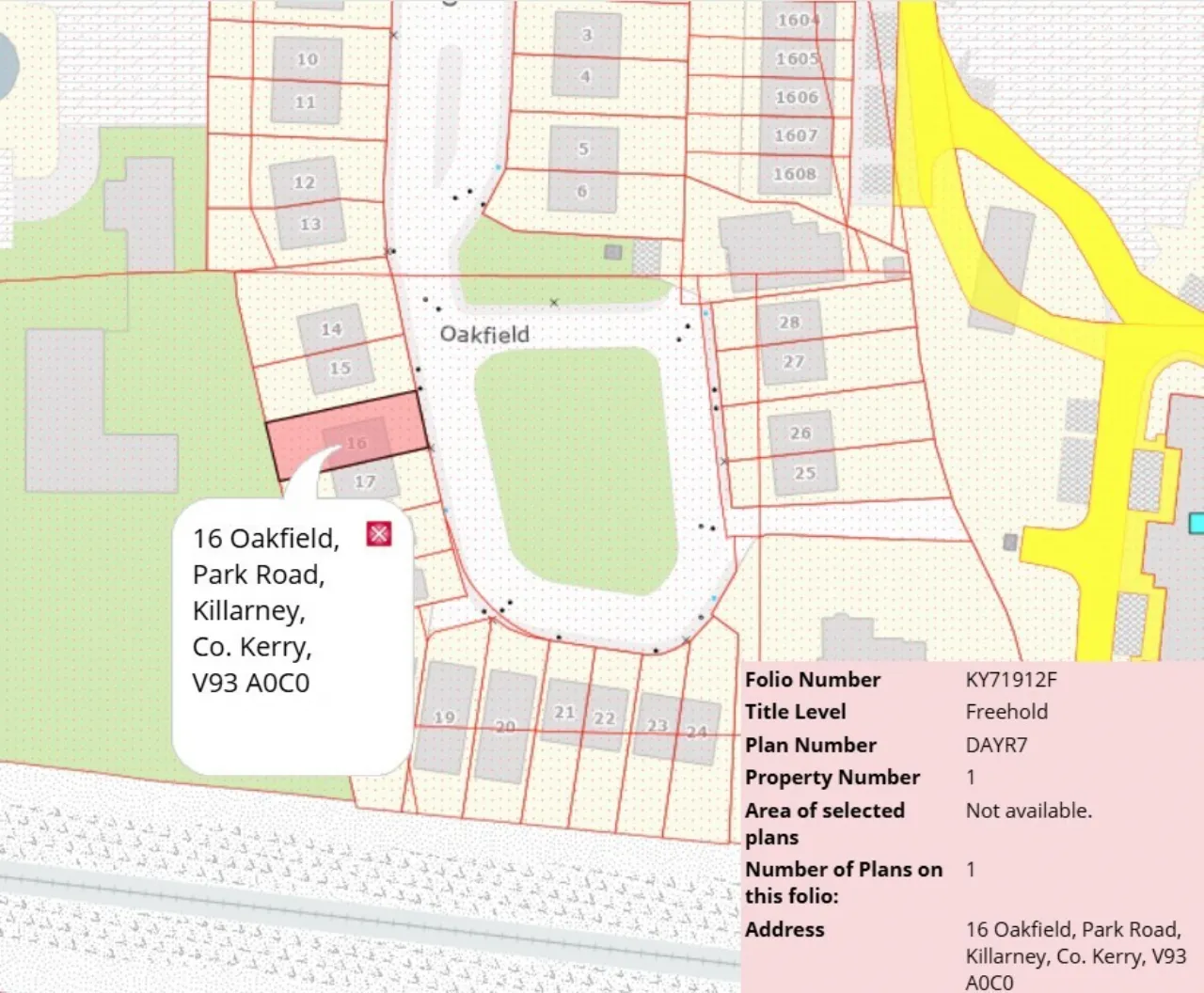 Photo of 16 Oakfield, Park Road, Killarney, Co. Kerry, V93 A0C0