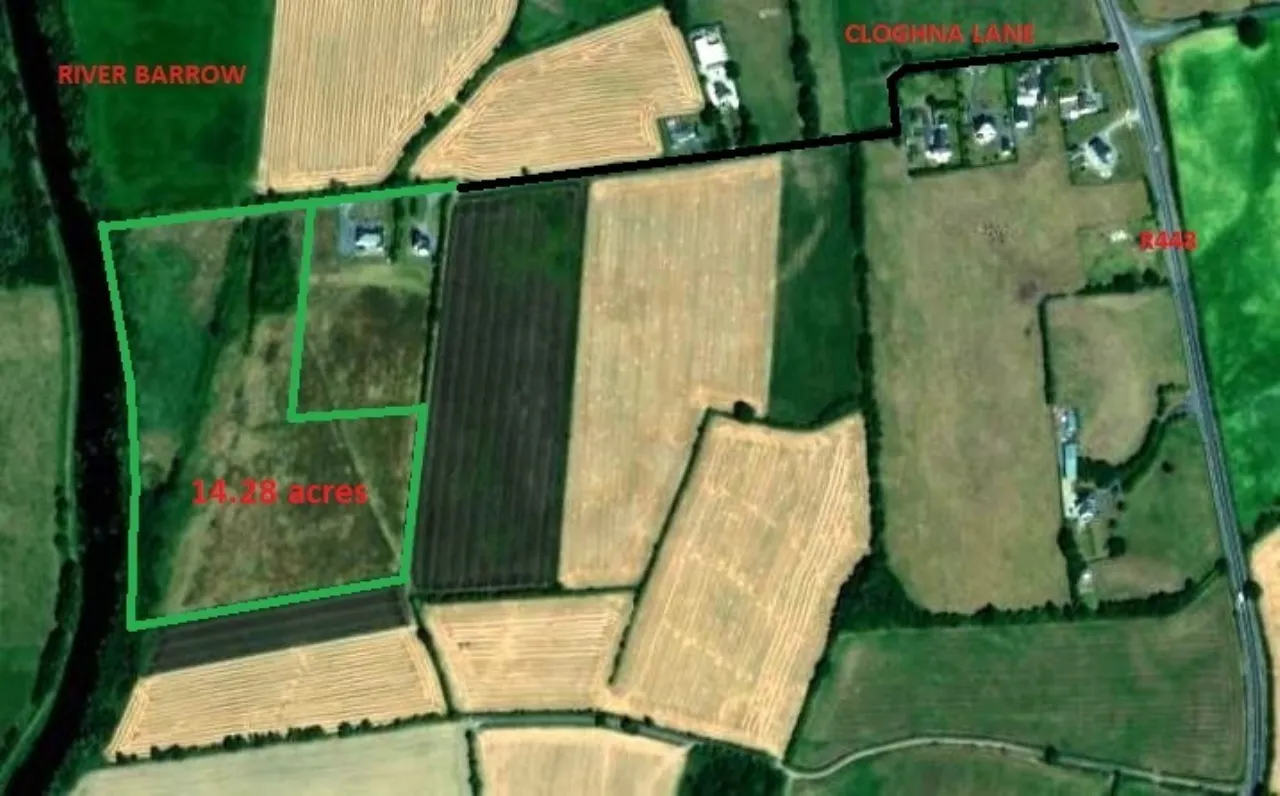 Photo of 14.28 Acres Agri Lands At, Cloghna Lane, Milford, Carlow