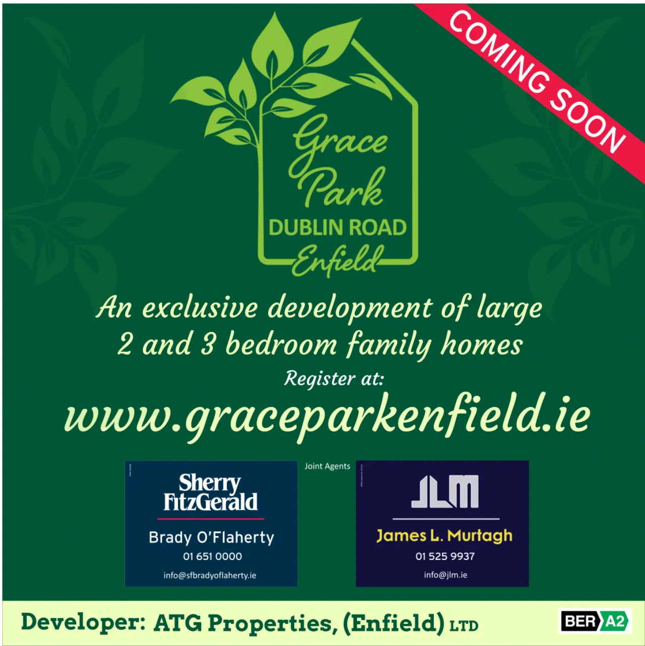 Photo of Large 2 Bed + Study Mid Terrace, Grace Park, Dublin Road, Enfield, Co. Meath