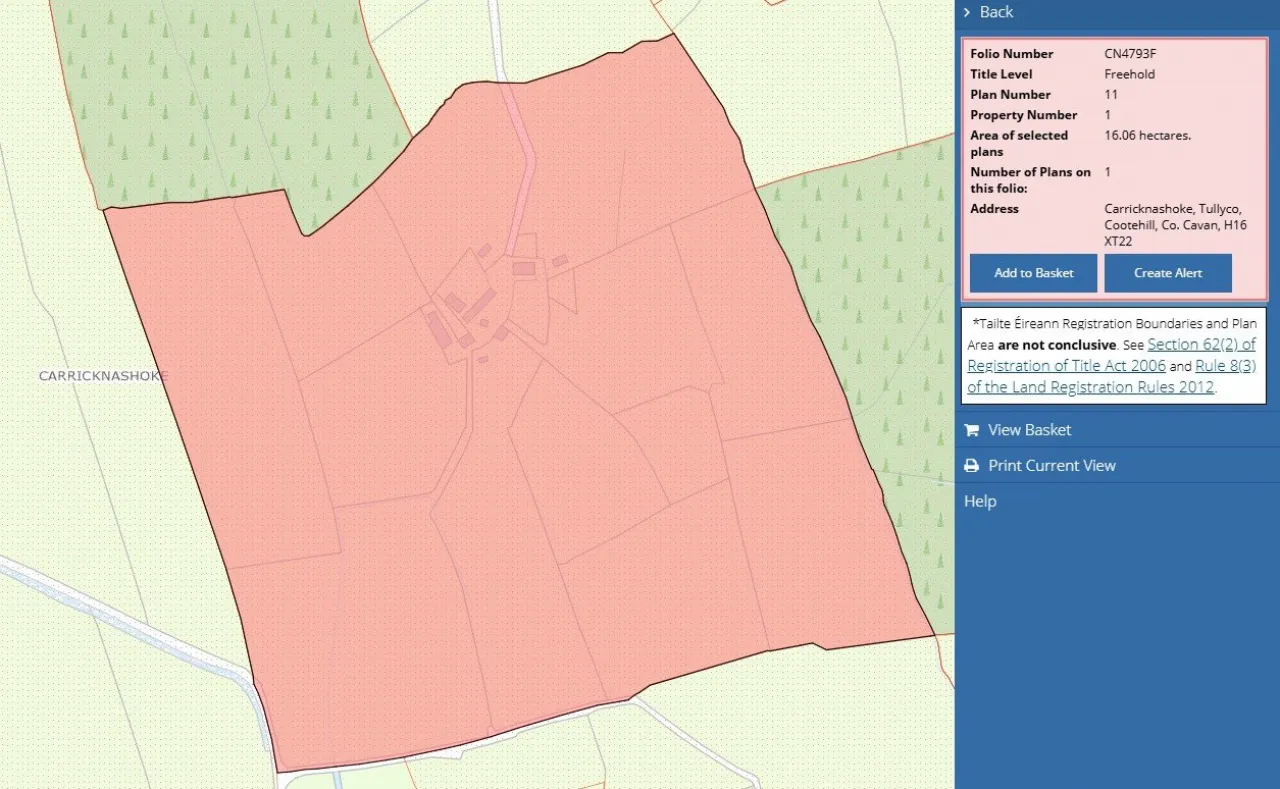 Photo of Carricknashoke,, Tullyco,, Cootehill,, Co. Cavan