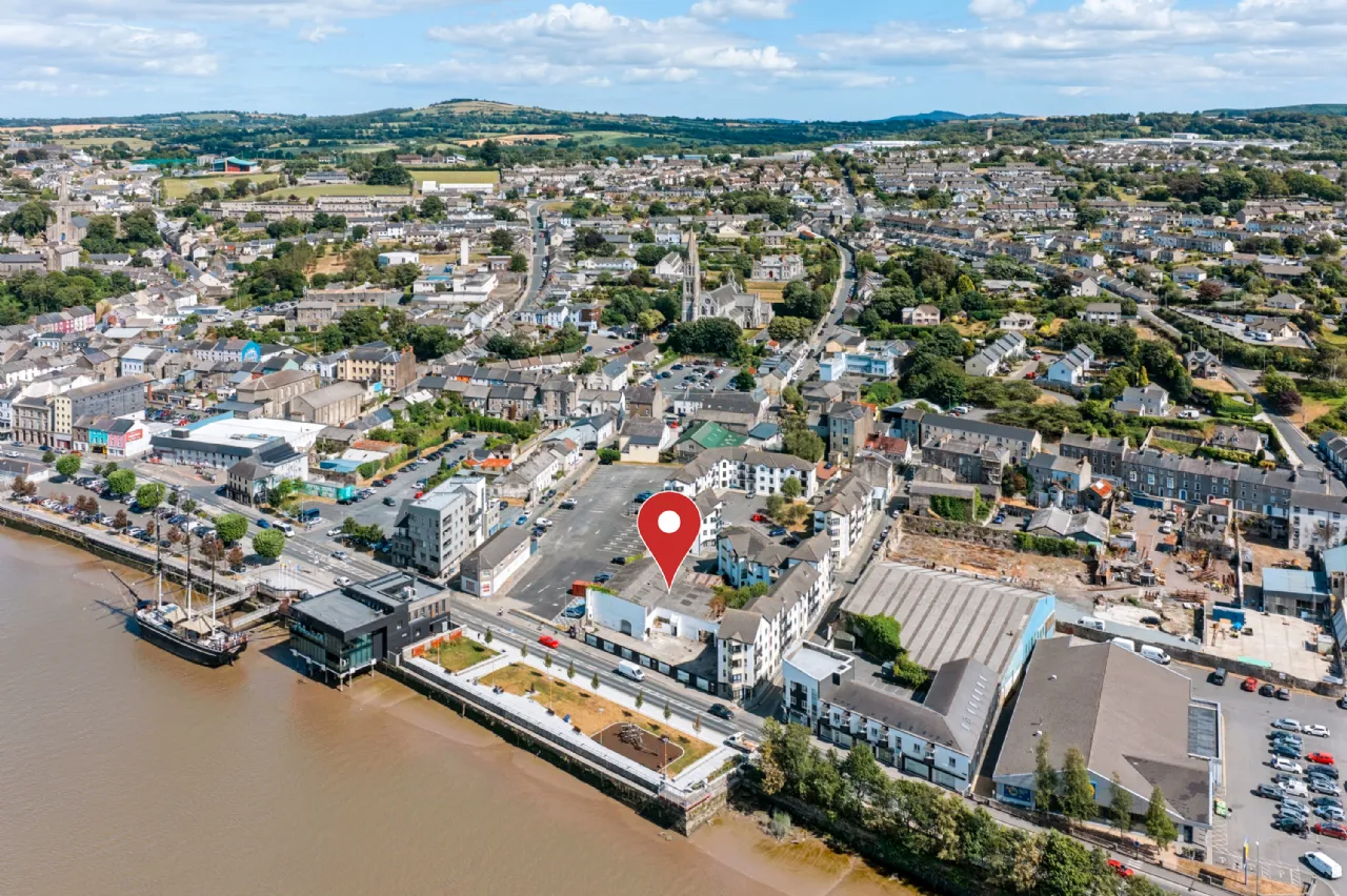Photo of Formerly Jacob's Garage, The Quay, New Ross, Co. Wexford