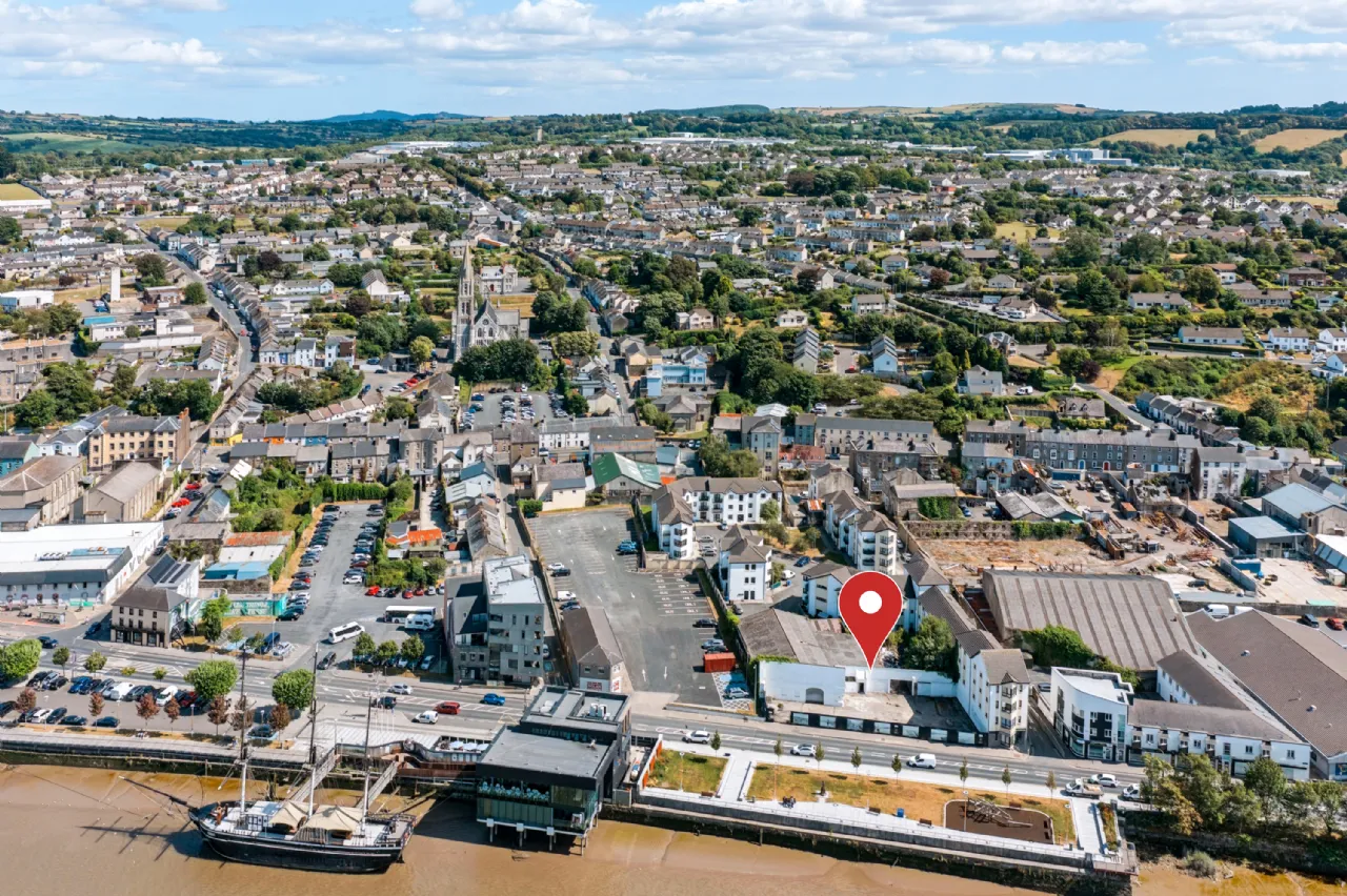 Photo of Formerly Jacob's Garage, The Quay, New Ross, Co. Wexford