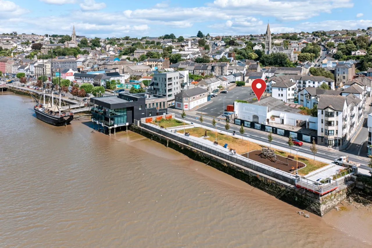 Photo of Formerly Jacob's Garage, The Quay, New Ross, Co. Wexford