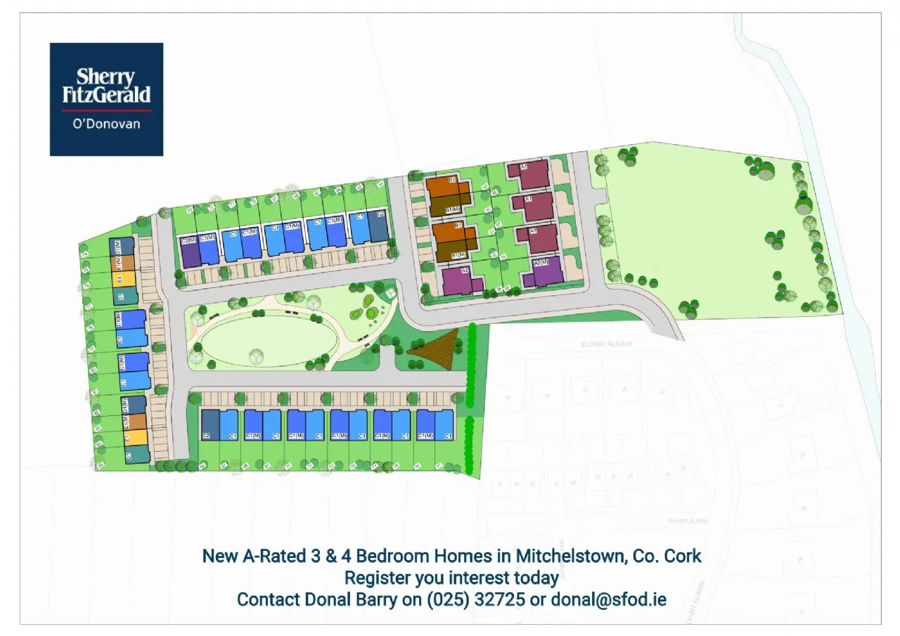 Photo of 4 Bedroom Semi-D - Type B, Sliabh Álainn, Brigown, Mitchelstown, Co. Cork