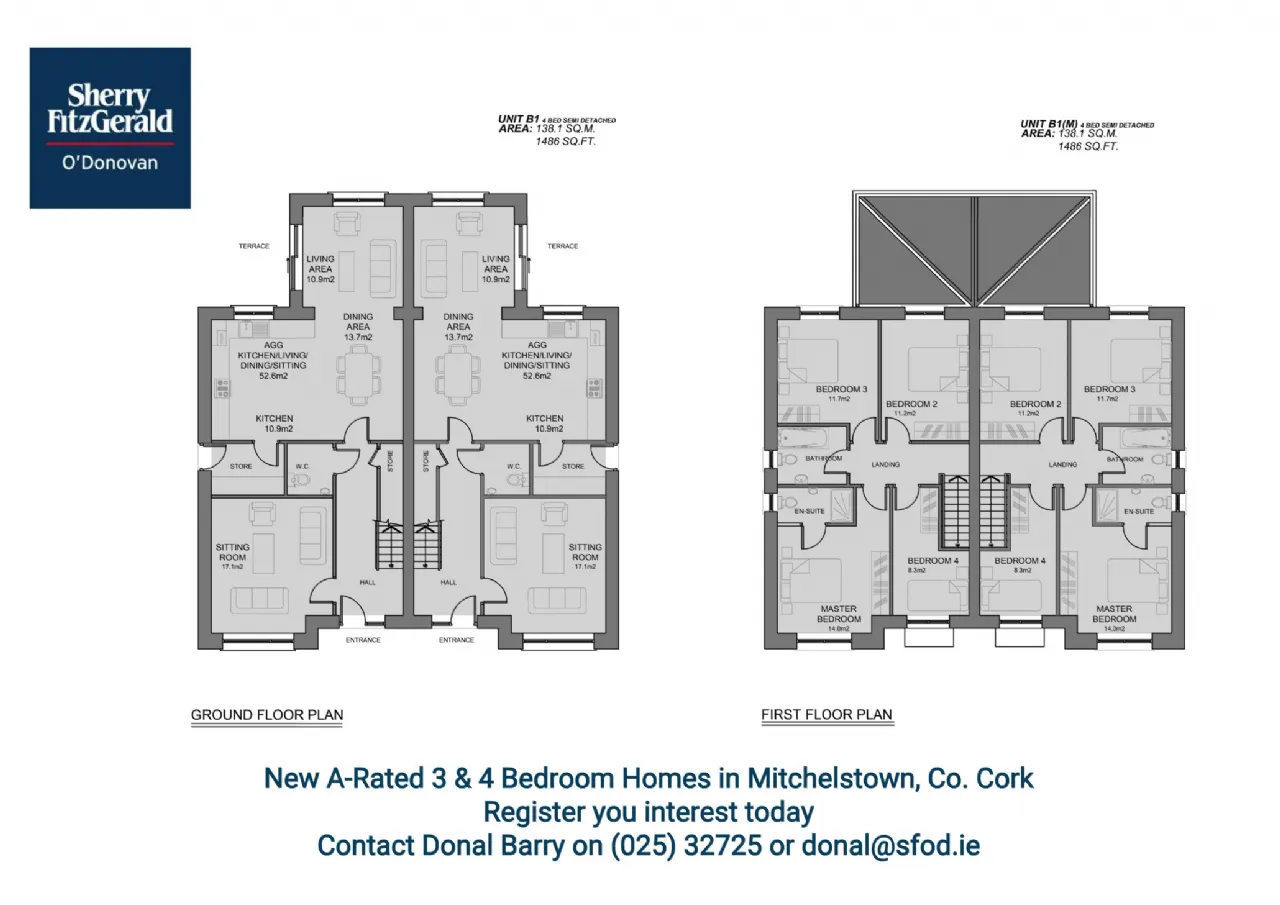 Photo of 4 Bedroom Semi-D - Type B, Sliabh Álainn, Brigown, Mitchelstown, Co. Cork