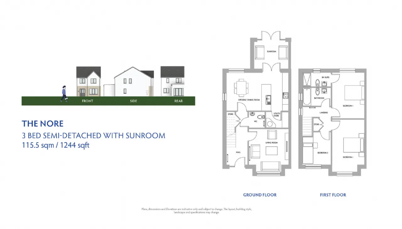 Photo of 3 Bed Semi Detached With Sunroom, Riverbrook, Abbeylands, Ferrybank, Waterford
