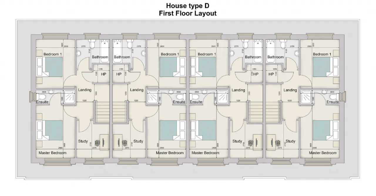 Photo of End Of Terrace Houses, Ard Rua Meadows, Claremorris, Co Mayo