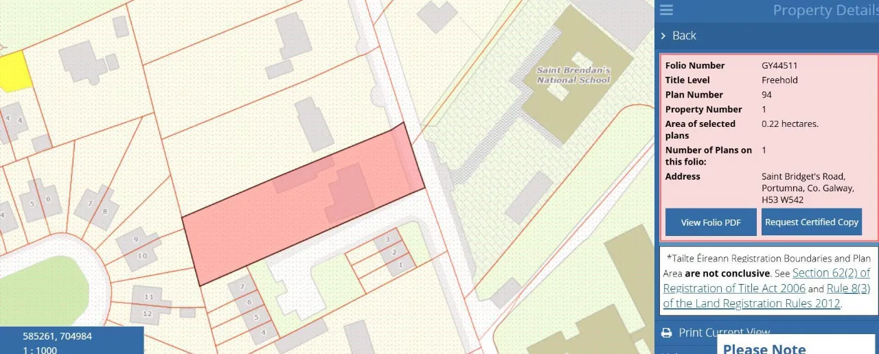 Photo of St. Brigid's Road, Portumna, Co. Galway, H53 W542