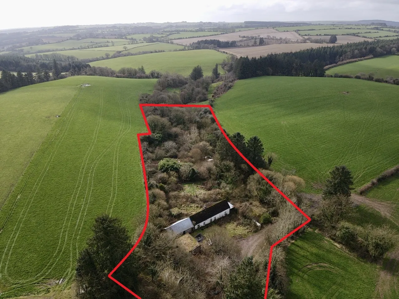 Photo of Site With Derelict Dwelling & Sheds, Ballyroe, Lackaroe, Via Youghal, Co Waterford, P36 NF20