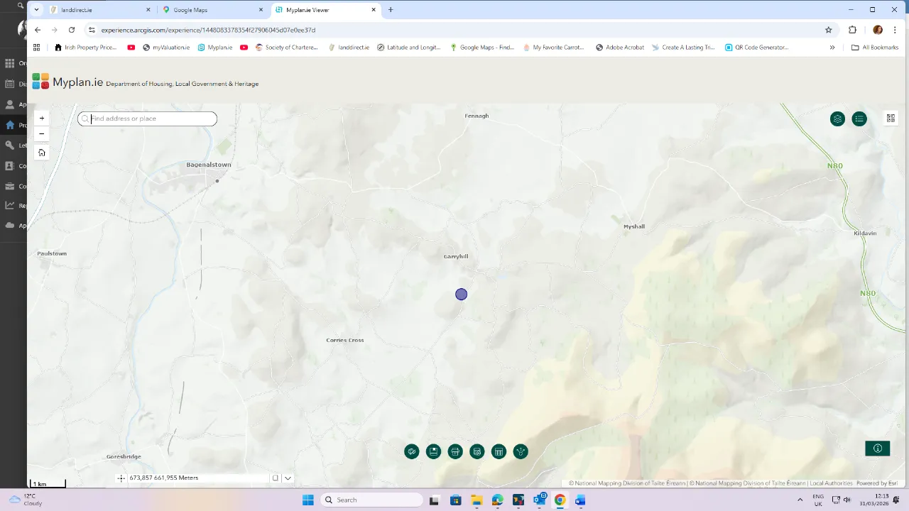 Photo of 12.87 Acres, Knockclonagad,, Garryhill,, Myshall,, Co. Carlow