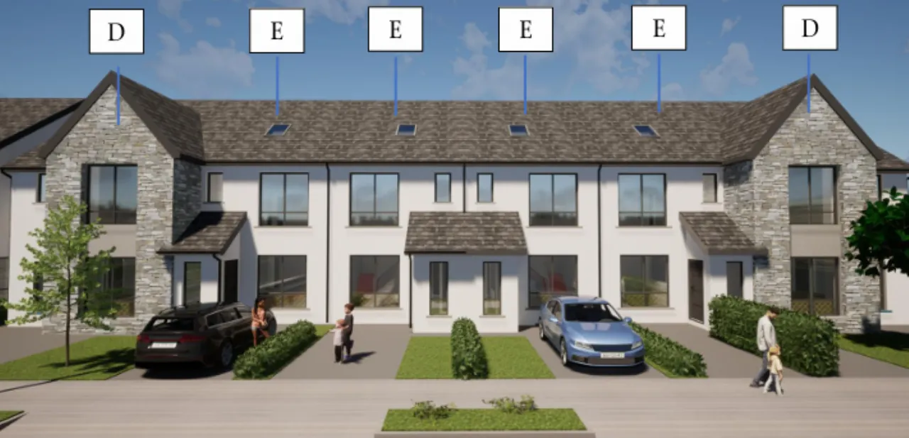 Photo of House Type E - 2 Bed Mid Terrace, Blossomhill, Bandon, Co. Cork