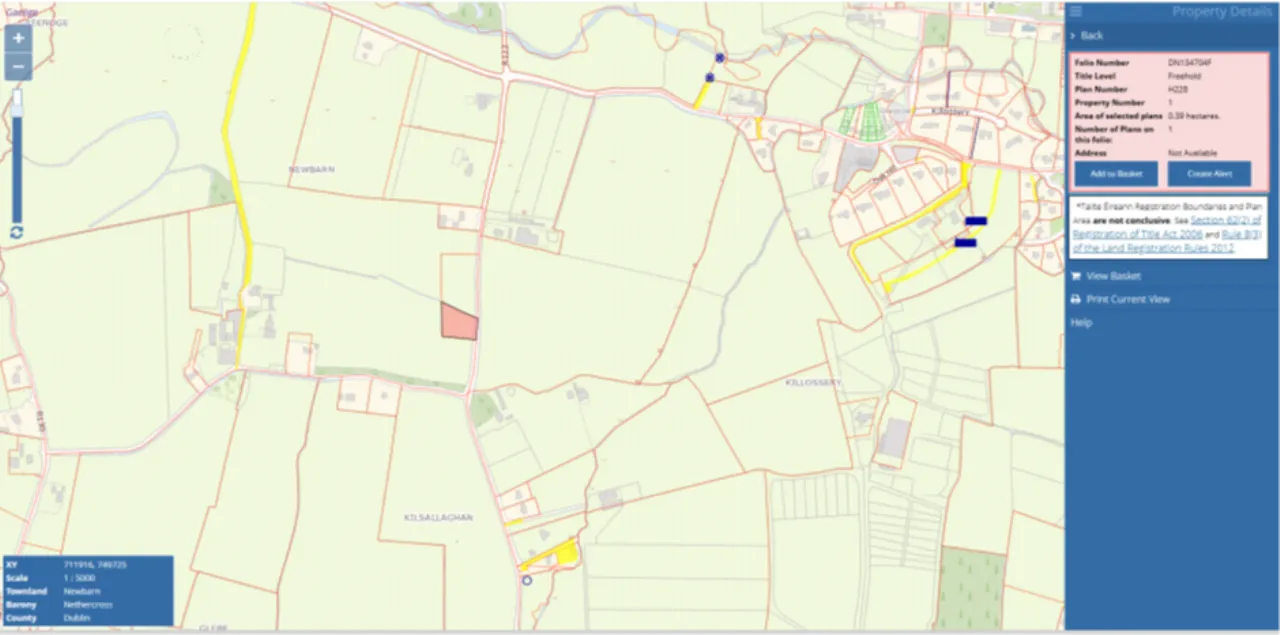 Photo of Field C. 0.97 Acre At Newbarn, Kilsallaghan, Swords, Co. Dublin, DUBLIN