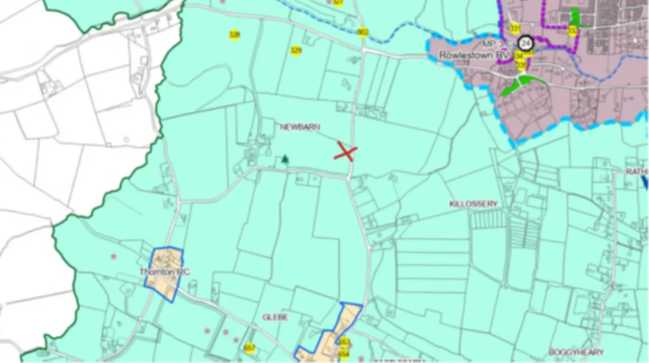 Photo of Field C. 0.97 Acre At Newbarn, Kilsallaghan, Swords, Co. Dublin, DUBLIN