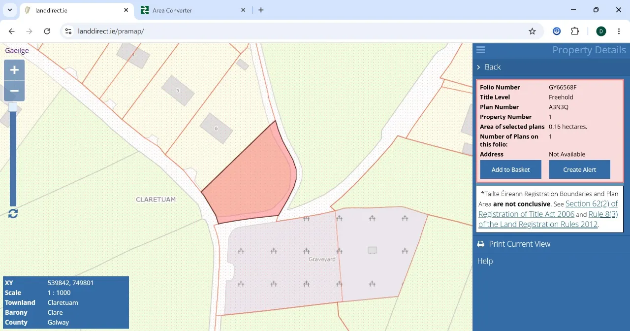 Photo of 0.4 Acre Site In ClareTuam